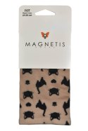SKARPETKA WZÓR 217 - BEIGE, UNI MAGNETIS
