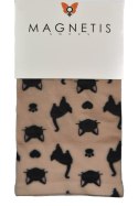 SKARPETKA WZÓR 217 - BEIGE, UNI MAGNETIS