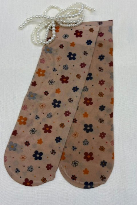 SKARPETKA WZR 245 - BEIGE, UNI MAGNETIS