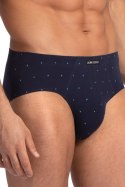 SLIPY MĘSKIE CLASIC M-1077CL 2PACK - GRANATOWY-SZARY, XXL LAMA