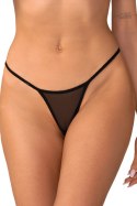 Ezmee stringi - CZARNY, L/XL OBSESSIVE