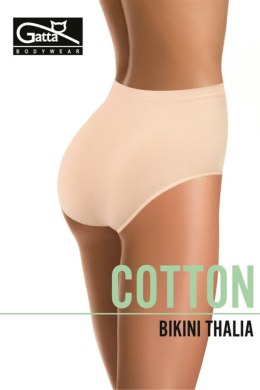 Seamless Cotton Bikini Thalia - BLACK, XL GATTA BODYWEAR