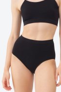 Seamless Cotton Bikini Thalia - BLACK, XL GATTA BODYWEAR