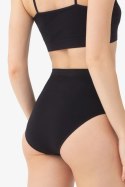 Seamless Cotton Bikini Thalia - BLACK, M GATTA BODYWEAR