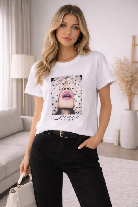 BLUZKA MUSE - ŚMIETANA, S, SM OFF PINK