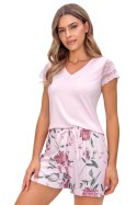 Piżama damska Gabriela short - RÓŻOWY, XL DONNA