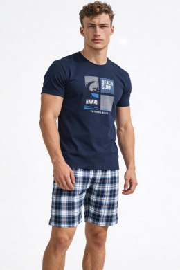 PIŻAMA BOY FUN&YOUNG 551/56 HAWAII - GRANAT, 188/L CORNETTE
