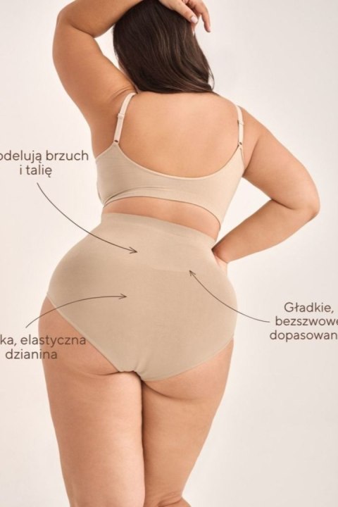 Shapewear majtki High Waist Modelling - NATURAL, M/L GABRIELLA