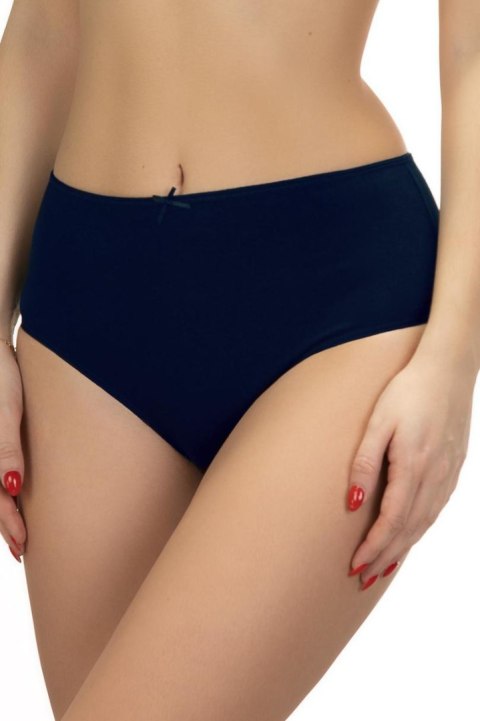 FIGI DAMSKIE MIDI L-400MD-04 2-pack - GRANATOWY, XXXL LAMA