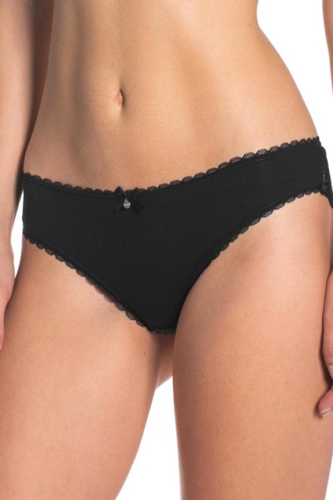 FIGI DAMSKIE MINI BIKINI L-4000MB-02 - CZARNY, XS LAMA