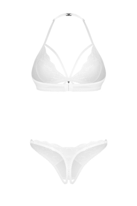 Weddya komplet 3- częściowy - BIAŁY, L/XL OBSESSIVE