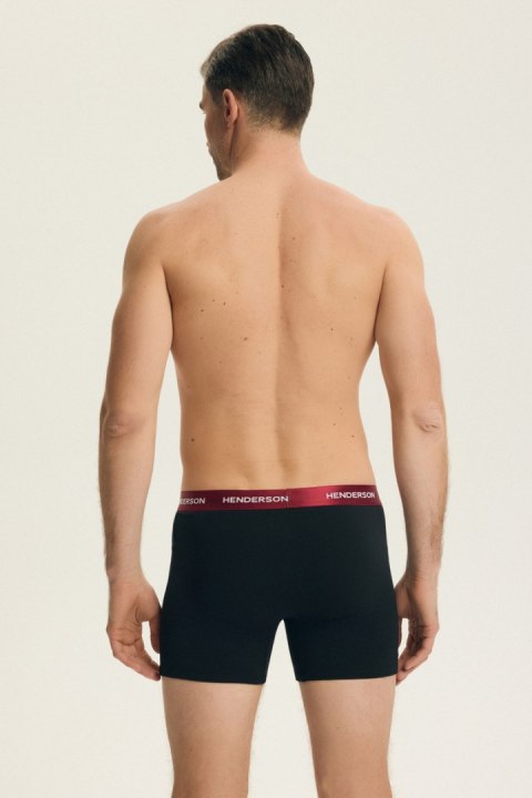 SZORTY MĘSKIE BOT 3PAK LONG 44570 SS26 - CZARNY, 2XL HENDERSON