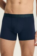 SZORTY MĘSKIE NOON 2PAK LONG 43792 SS26 - ZIELONY-CZARNY, 3XL HENDERSON