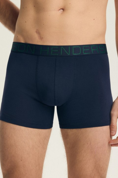 SZORTY MĘSKIE NOON 2PAK LONG 43792 SS26 - ZIELONY-CZARNY, 3XL HENDERSON