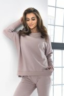 BLUZA ADELE - CAPPUCCINO, M, CAP OFF PINK