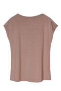 Bluzka Mila gładka - MOKKA, 2XL MEFEMI BY NIPPLEX