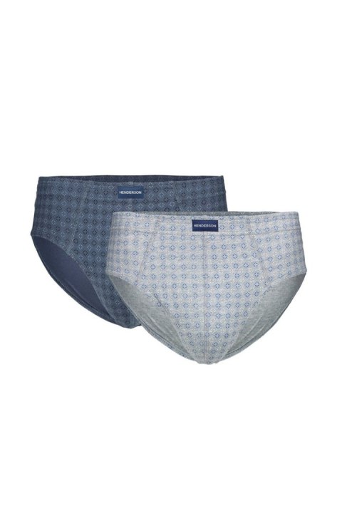 SLIPY MĘSKIE 2PAK 1440 K697 SS26 - SZARY-GRAFIT, 5XL, 1440-K697 HENDERSON