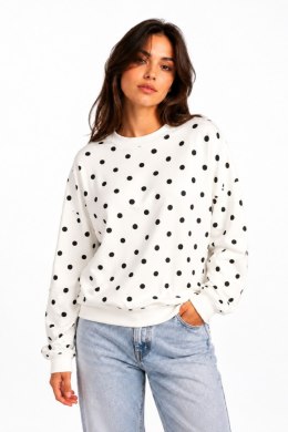 BLUZA DOTTIE - WANILIA-CZEKOLADA, M, WAN-CZEK OFF PINK