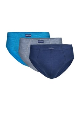 SLIPY CLASSIC 3P 1446 K695 SS26 - NIEBIESKI-SZARY, 2XL HENDERSON