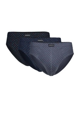 SLIPY CLASSIC 3P 1446 K702 SS26 - GRANAT-NIEBIESKI, M HENDERSON