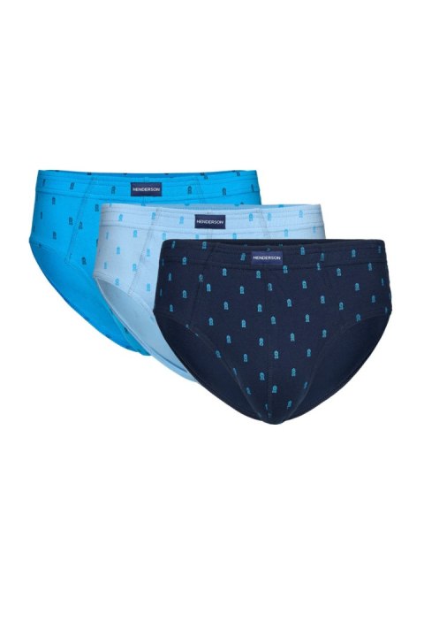 SLIPY CLASSIC 3P 1446 K716 SS26 - NIEBIESKI-GRANAT, 2XL HENDERSON