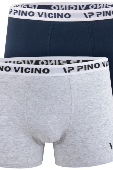 BOKSERKI MĘSKIE 2PACK PV400.001 - BLACK/NAVY, L, BLACK/NAVY PINO VICINO