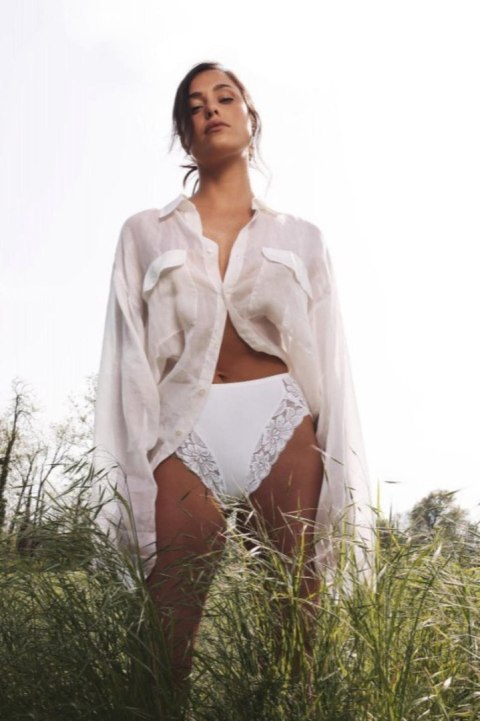 MAJTKI ADC89 MIDI - BIANCO, XL COTONELLA