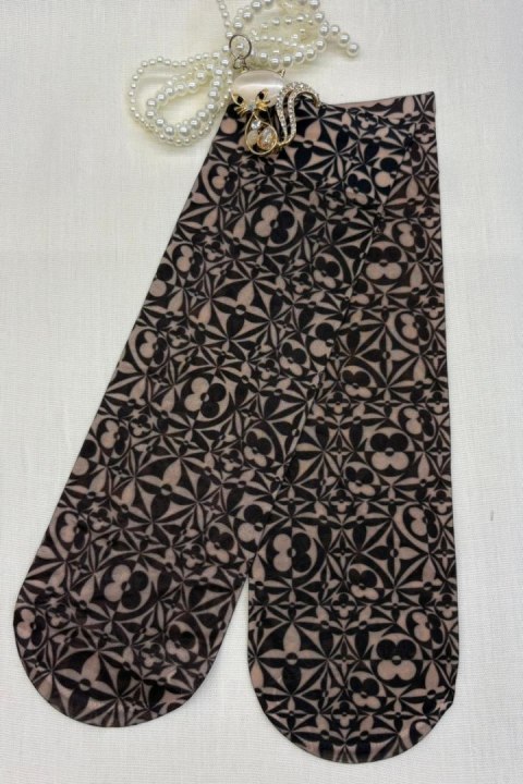 SKARPETKA WZR 405 - BEIGE, UNI MAGNETIS