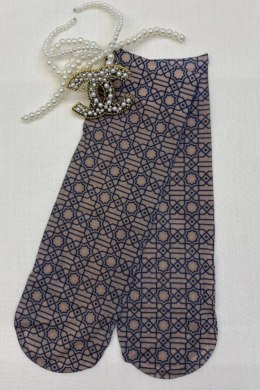 SKARPETKA WZR 406 - BEIGE, UNI MAGNETIS