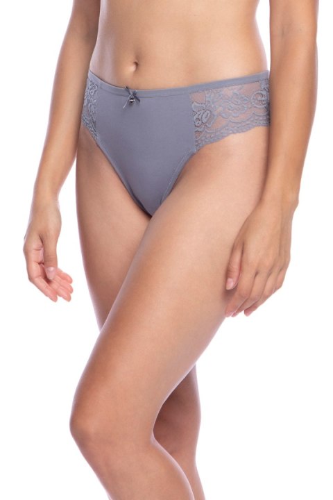FIGI DAMSKIE BIKINI L-1574BI - CZARNY-SZARY, XL LAMA