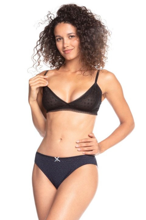 FIGI DAMSKIE MINI BIKINI L-1412MB - GRANAT-NIEBIESKI, L LAMA