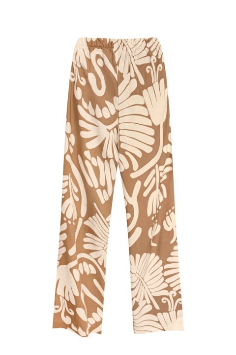 Piżama Celeste długa - MILK-BEŻ, 2XL MEFEMI BY NIPPLEX