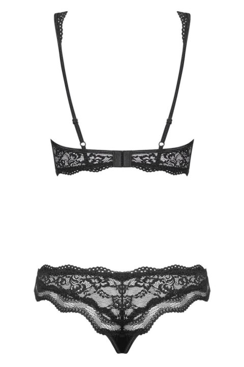 LUVAE KOMPLET 2-CZĘŚCIOWY - CZARNY, S/M OBSESSIVE LUVAE KOMPLET 2-CZĘŚCIOWY - CZARNY, S/M OBSESSIVE