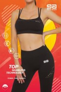 TOP FITNES GA - BLACK, S GATTA BODYWEAR