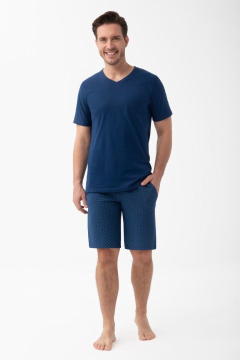 PIŻAMA MĘSKA 1602 BIG L/26 - GRANATOWY, 2XL, 2 LUNA