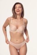 BIUSTONOSZ NINA PUSH UP - CAPPUCCINO, 75C NIPPLEX