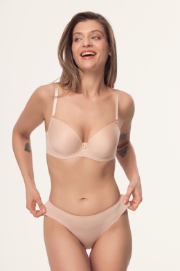 BIUSTONOSZ NINA PUSH UP - CAPPUCCINO, 85B NIPPLEX