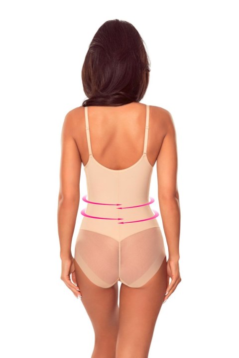 Body Ofelia 7006 - BEŻ, 3XL LAPINEE
