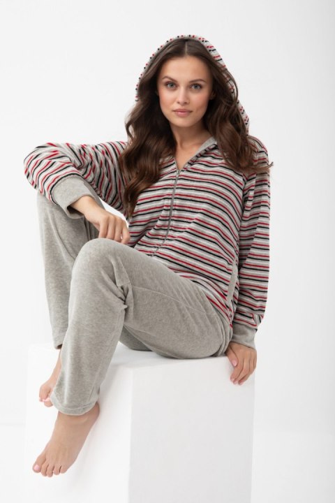 DRES DAMSKI 1307 L/26 - GRANATOWY, L, 1 LUNA