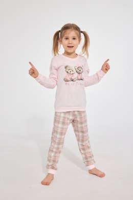PIŻAMA GIRL KIDS DR 594/202 BE MY FRIEND - RÓŻ, 116 CORNETTE