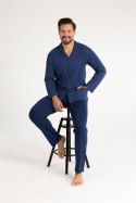 PIŻAMA MĘSKA 486 J/25 - BEŻOWY, 2XL, 3 REGINA