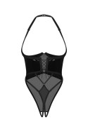 Rolleya body otwarte - CZARNY, L/XL OBSESSIVE