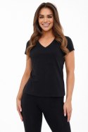 T-SHIRT DAMSKI 1008 - CZARNY, M CORNETTE