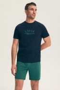 PIŻAMA MĘSKA BET 44499 AW26 - GRANAT-ZIELONY, M, 59X HENDERSON