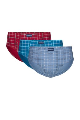 SLIPY CLASSIC 3P 1446 K703 AW26 - NIEBIESKI-BORDO, M HENDERSON