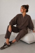 BLUZA IZYDORA - BEŻ, ONE SIZE, BEŻ OFF PINK