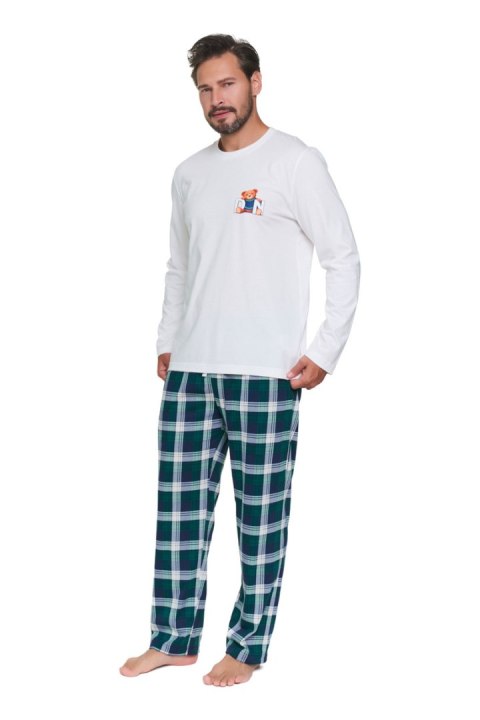 Piżama męska DOCTOR NAP PMB.7514 100% bawełna TEDDY długa, XL