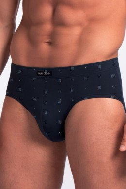 SLIPY MĘSKIE CLASIC M-1090CL 2-PACK 3XL-4XL - CZARNY-GRANATOWY, XXXXL LAMA