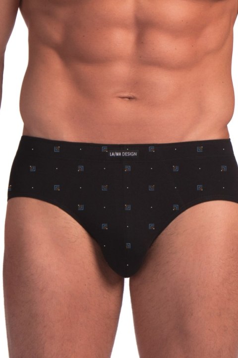 SLIPY MĘSKIE CLASIC M-1090CL 2-PACK 3XL-4XL - CZARNY-GRANATOWY, XXXL LAMA