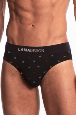 SLIPY MĘSKIE STANDARD M-1088SD 2-PACK - CZARNY-GRANATOWY, L LAMA